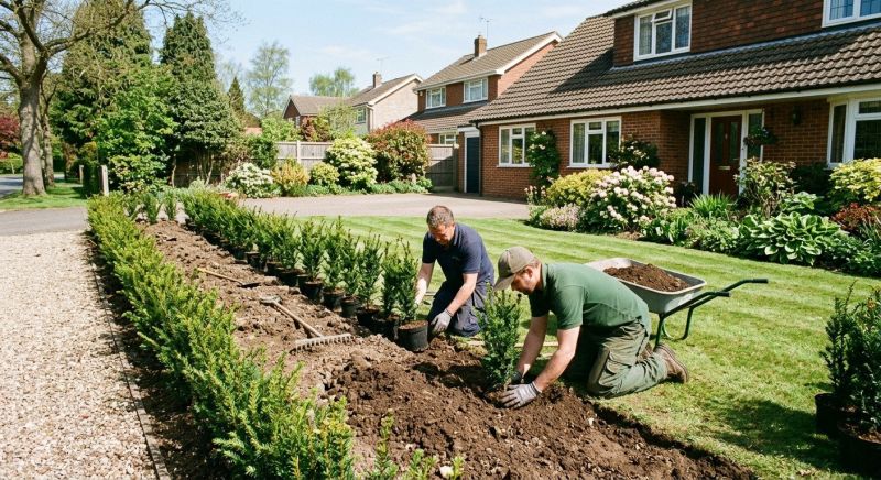 Evergreen Shrub Pruning